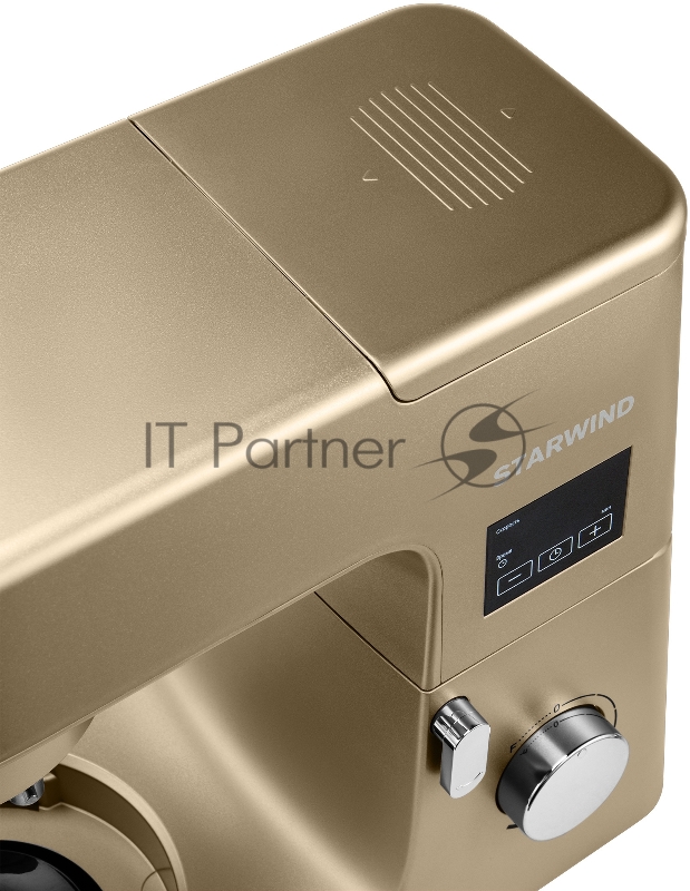 Кухонная машина Starwind SKM8193 планетар.вращ. 1600Вт золотистый