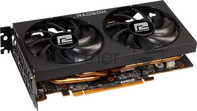 Видеокарта POWERCOLOR AXRX 6600 8GBD6-3DH Radeon RX 6600 8192Mb 128 GDDR6 2359/16000 HDMIx1 DPx3 HDCP Ret