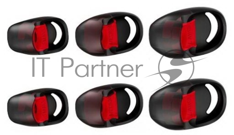 Гарнитура вкладыши HyperX Cloud Buds красный/черный беспроводные bluetooth шейный обод (HEBBXX-MC-RD/G)