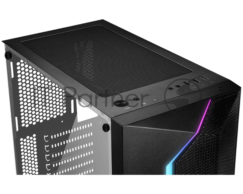 MAG VAMPIRIC 100L Mid-Tower, ATX, mATX, Mini-ITX, 2xUSB 2.0, 1xUSB 3.0, Tempered Glass Window (720254)