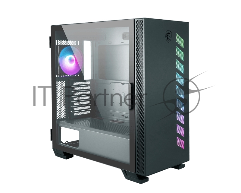 MAG VAMPIRIC 300R MIDNIGHT GREEN 2xUSB 3.0, 1xType C, 1x120mm, AGRB Fan, AGRB Control Board, Tempered Glass Window, Brown Box (829339)