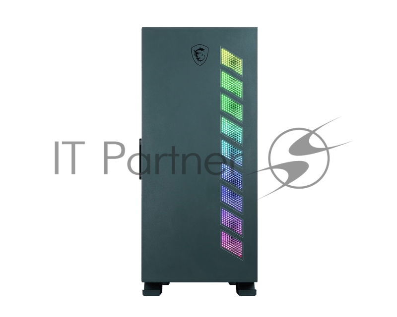 MAG VAMPIRIC 300R MIDNIGHT GREEN 2xUSB 3.0, 1xType C, 1x120mm, AGRB Fan, AGRB Control Board, Tempered Glass Window, Brown Box (829339)