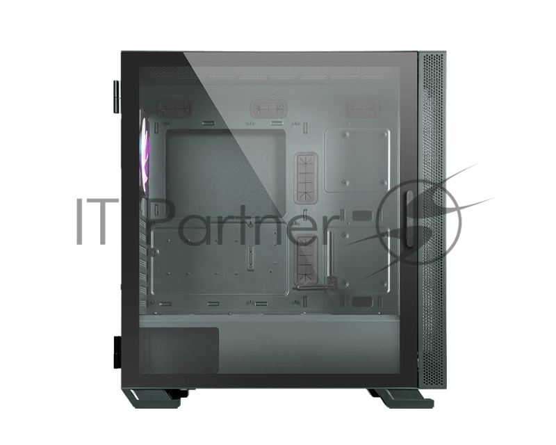 MAG VAMPIRIC 300R MIDNIGHT GREEN 2xUSB 3.0, 1xType C, 1x120mm, AGRB Fan, AGRB Control Board, Tempered Glass Window, Brown Box (829339)
