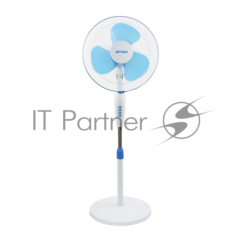Вентилятор напольный OPTIMA OSF-41W, 1200мм/410мм/40Вт, 3 скорости, 2шт./упак. (Голубой)