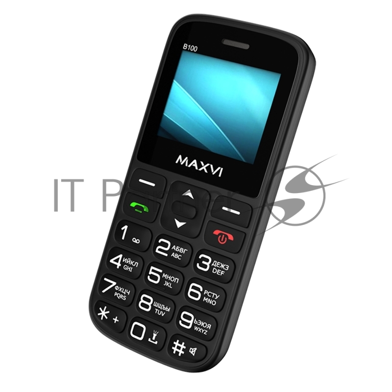Мобильный телефон Maxvi B100 black