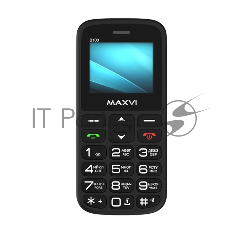 Мобильный телефон Maxvi B100 black