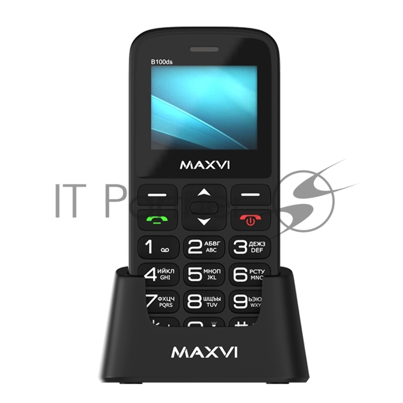 Мобильный телефон Maxvi B100ds black