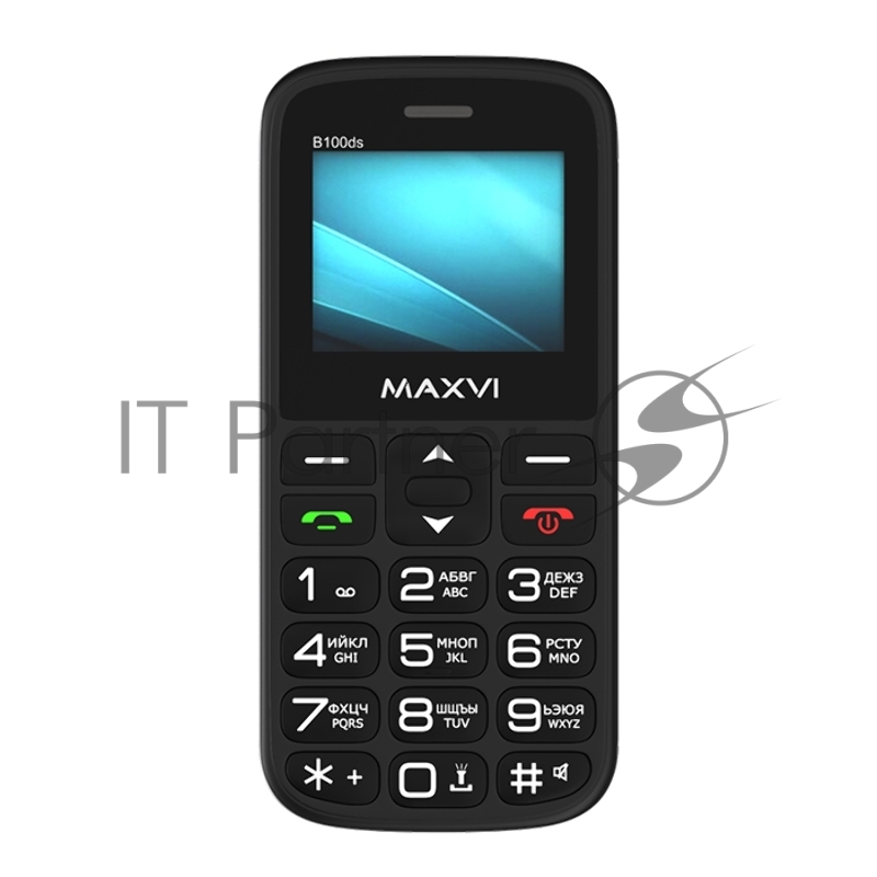 Мобильный телефон Maxvi B100ds black