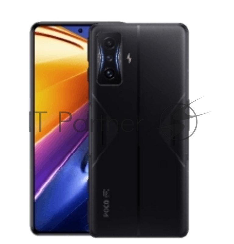 Смартфон POCO F4 GT Stealth Black (21121210G), 16,9 cm (6.67) 20:9 2400 x 1080, 1x3.0 ГГц Cortex-X2 + 3x2.5 ГГц Cortex-A710 +4x1.8 ГГц Cortex-A510, 8 Core, 12 GB, 256 GB, 64 МП+ 8МП + 2МП + 2МП/20Mpix, 2 Sim, 2G, 3G, LTE, 5.2, WiFi 802.11 a/b/g/n/ac/