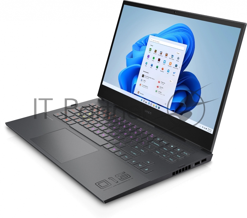 Ноутбук 16.1 IPS FHD HP Omen 16-c0043ur silver (AMD Ryzen 7 5800H/16Gb/1Tb SSD/3070 8Gb/W10) (4E1R8EA)