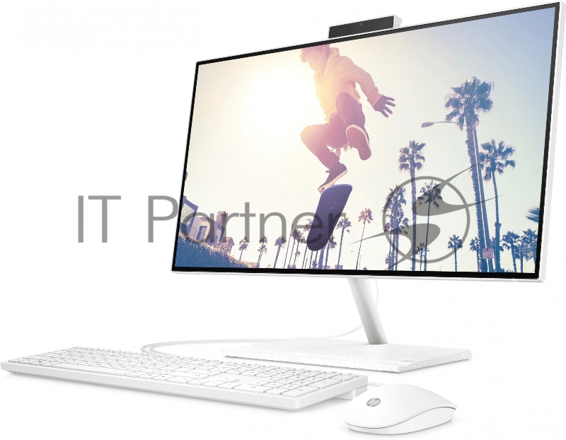 Моноблок 23.8 IPS FHD HP 24-cb0050ur white (Ryzen 3 5300U/8Gb/1Tb/256Gb SSD/VGA int/no OS) (60K79EA)