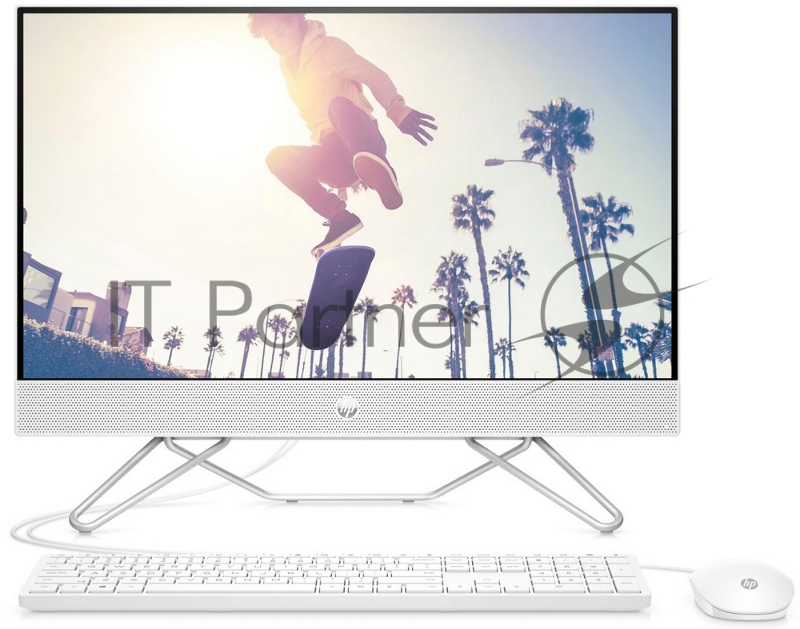Моноблок 23.8 IPS FHD HP 24-cb0050ur white (Ryzen 3 5300U/8Gb/1Tb/256Gb SSD/VGA int/no OS) (60K79EA)
