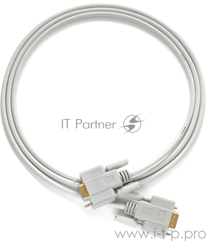 Кабель Greenconnect Кабель COM RS-232 порта соединительный 1.8m GCR-DB9CM2M-1.8m , 9M / 9M Premium