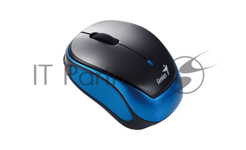 Мышь беспроводная Micro Traveler 9000R V3 синий/чёрный (Blue), встроенная перезаряжаемая Li-polymer battery ( 240mAh) new package
