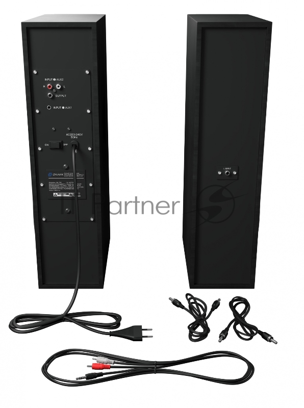 Колонки Oklick/Оклик GMNG OK-703 2.0 черный 60Вт BT