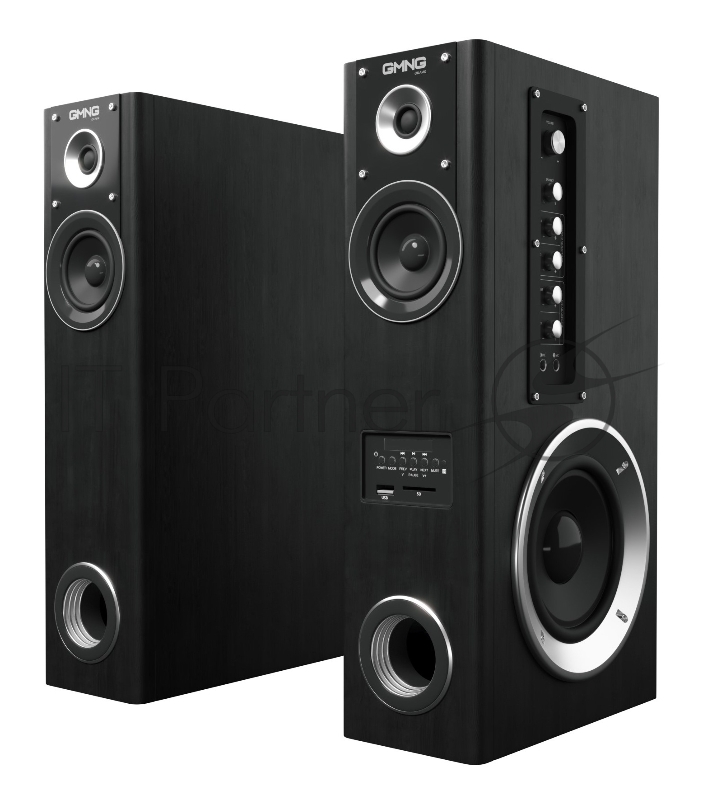 Колонки Oklick/Оклик GMNG OK-703 2.0 черный 60Вт BT