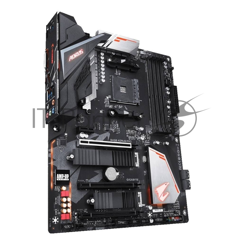 Материнская плата Gigabyte AMD B450 SAM4 ATX B450 AORUS PRO