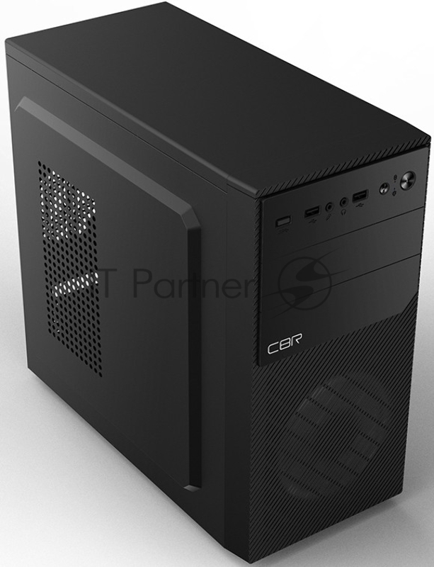 Корпус mATX Minitower RD850, c БП PSU-ATX450-12EC, 2*USB 2.0, HD Audio+Mic, Black CBR PCC-MATX-RD850-450W
