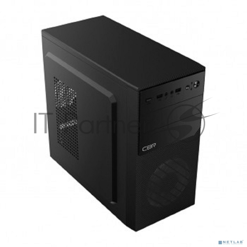 Корпус mATX Minitower RD850, c БП PSU-ATX450-12EC, 2*USB 2.0, HD Audio+Mic, Black CBR PCC-MATX-RD850-450W
