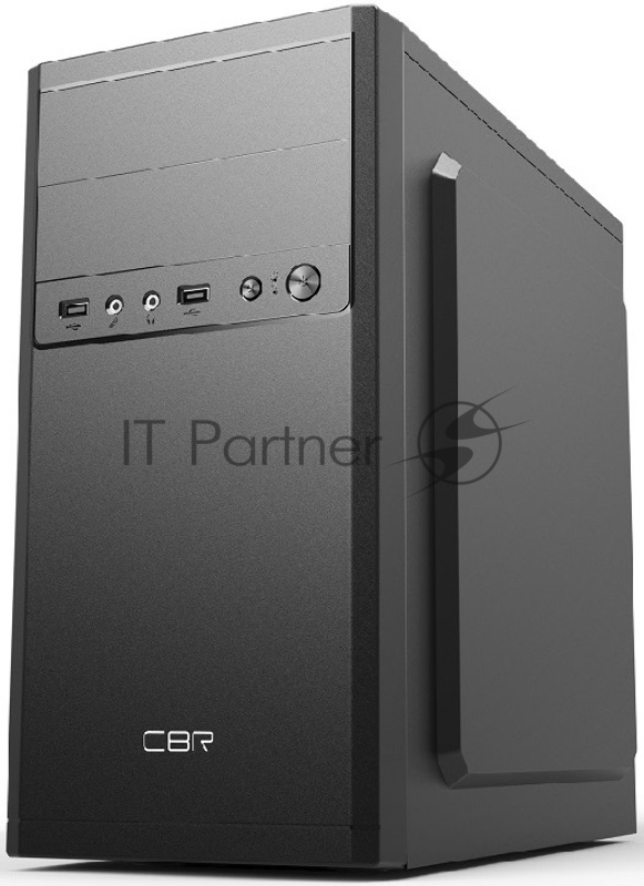 Корпус mATX Minitower RD873, c БП PSU-ATX450-12EC, 2*USB 2.0, HD Audio+Mic, Black CBR PCC-MATX-RD873-450W