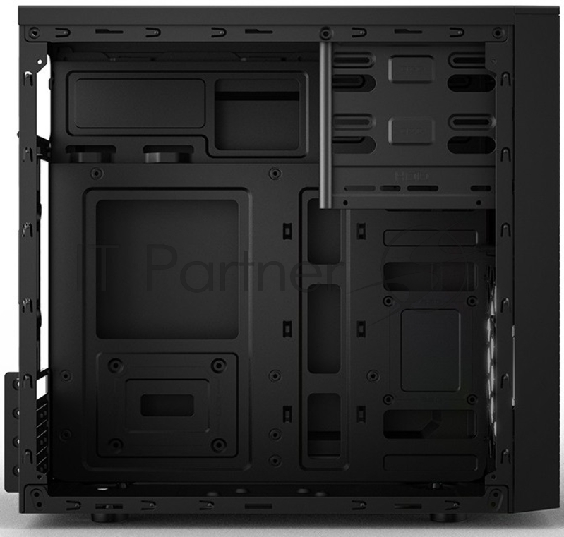 Корпус mATX Minitower RD873, c БП PSU-ATX450-12EC, 2*USB 2.0, HD Audio+Mic, Black CBR PCC-MATX-RD873-450W