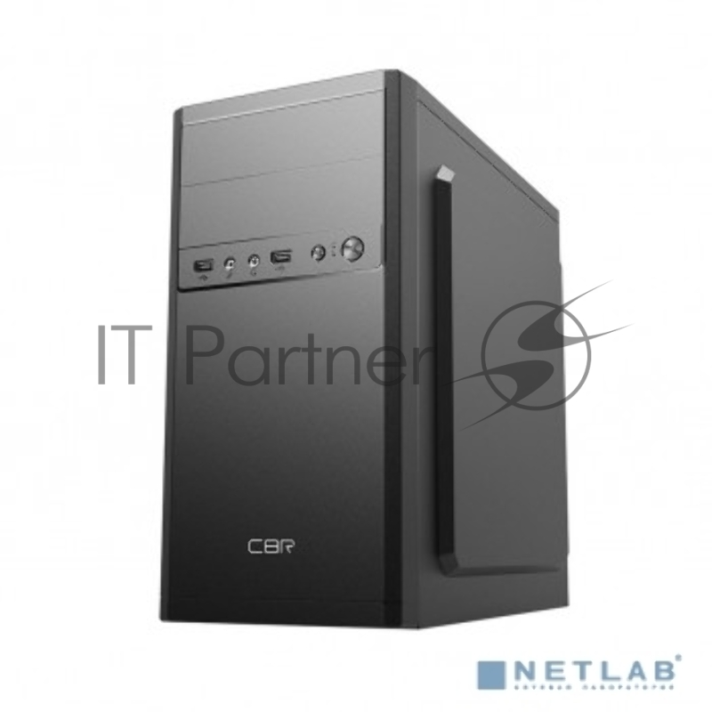 Корпус mATX Minitower RD873, c БП PSU-ATX450-12EC, 2*USB 2.0, HD Audio+Mic, Black CBR PCC-MATX-RD873-450W