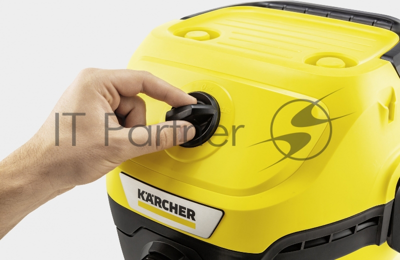 Строительный пылесос Karcher WD 3 S V-17/4/20 1000Вт (уборка: сухая/сбор воды) желтый