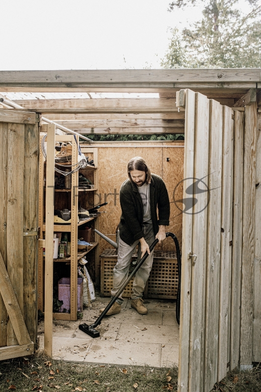 Строительный пылесос Karcher WD 3 P V-17/4/20 1000Вт (уборка: сухая/сбор воды) желтый