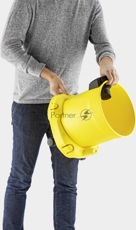 Строительный пылесос Karcher WD 3 P V-17/4/20 1000Вт (уборка: сухая/сбор воды) желтый