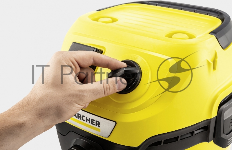 Строительный пылесос Karcher WD 3 P V-17/4/20 1000Вт (уборка: сухая/сбор воды) желтый