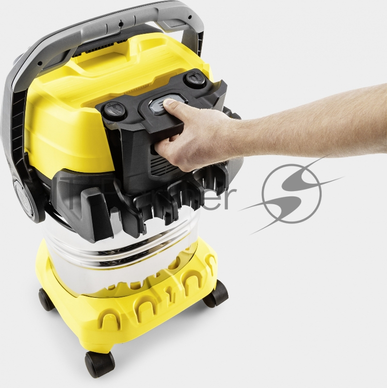 Строительный пылесос Karcher WD 5 S V-25/5/22 1100Вт (уборка: сухая/сбор воды) желтый