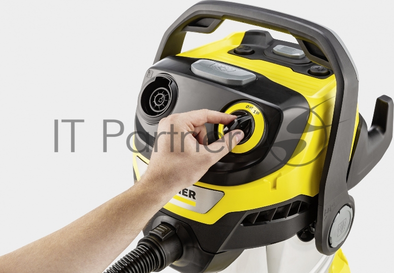 Строительный пылесос Karcher WD 5 S V-25/5/22 1100Вт (уборка: сухая/сбор воды) желтый