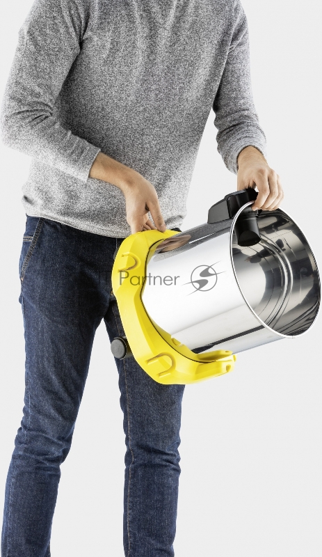 Строительный пылесос Karcher WD 3 P S V-17/4/20 1000Вт (уборка: сухая/сбор воды) желтый