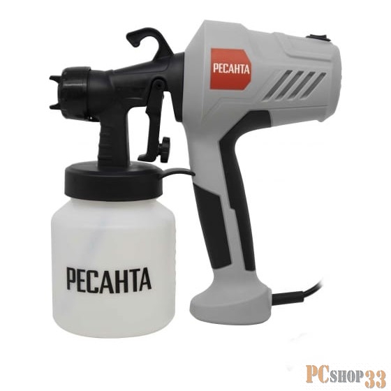 Краскопульт Ресанта ЭКП-400 400Вт бак:800мл 700мл/мин