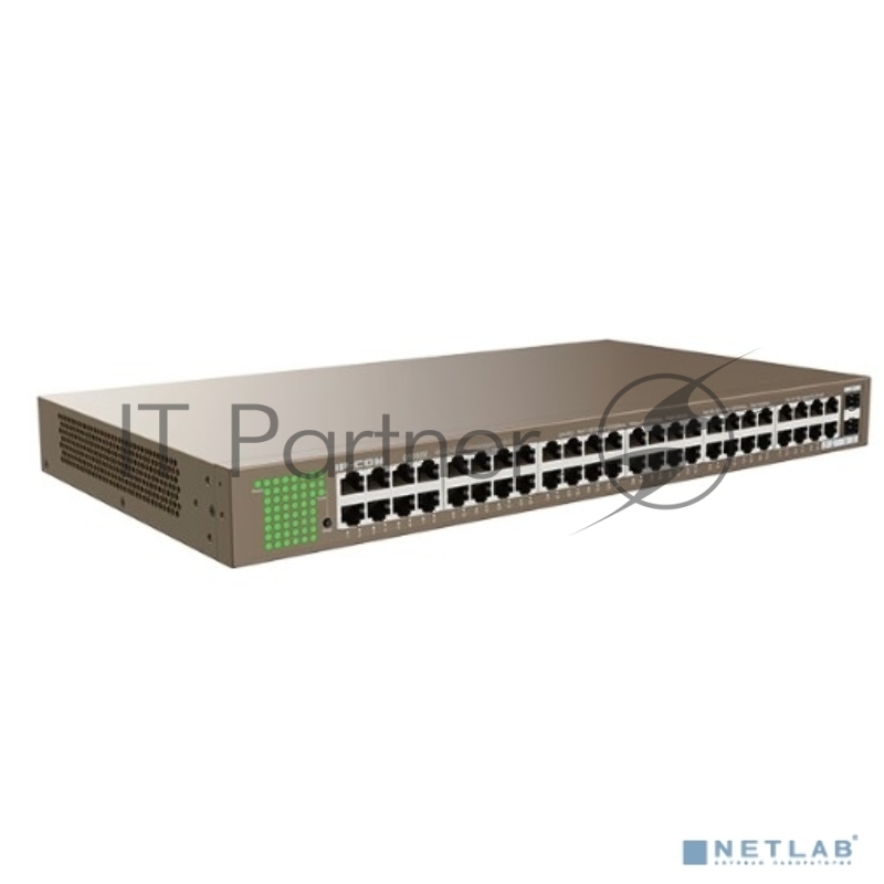 Коммутатор в стойку, 48*1Gbit RJ45, 2*SFP 1Gbit IP-COM G1050F