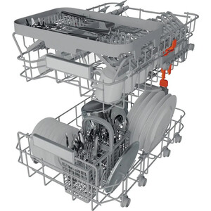 Посудомоечная машина Hotpoint-Ariston HSIO 3T235 WCE 1900Вт узкая