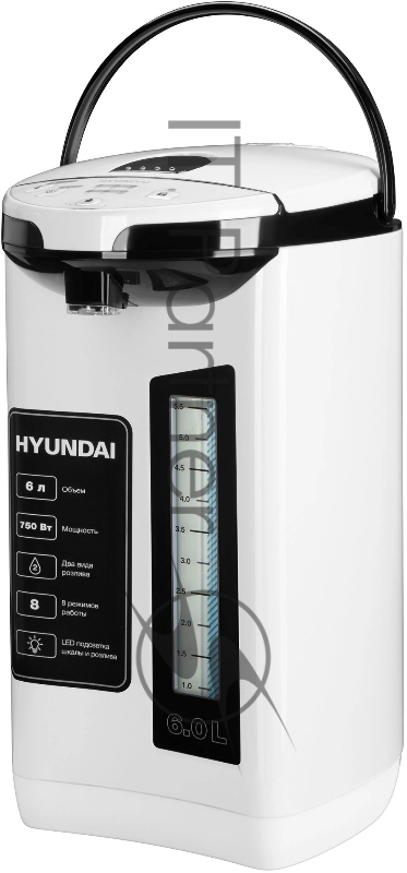 Термопот Hyundai HYTP-4850 6л. 750Вт белый/черный