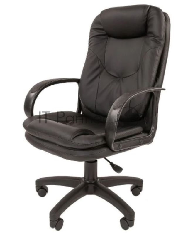 Офисное кресло Стандарт СТ-68 черное (экокожа)