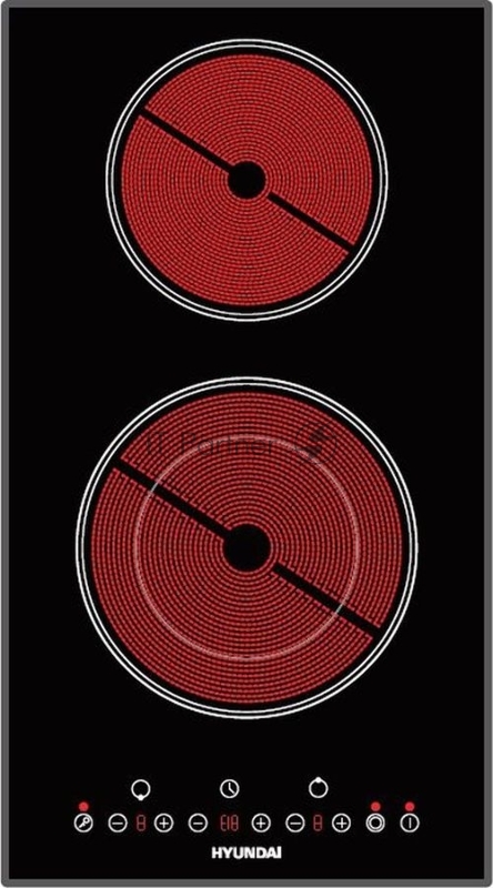 Варочная поверхность Hyundai HHE 3285 BG черный