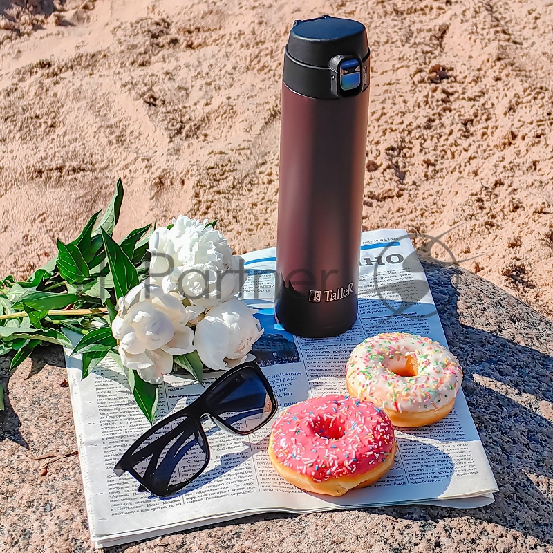 Термос TalleR TR-22423, Брис.Объем: 0.5 л. Высококачественная нержавеющая сталь 18/10, пищевой пласт