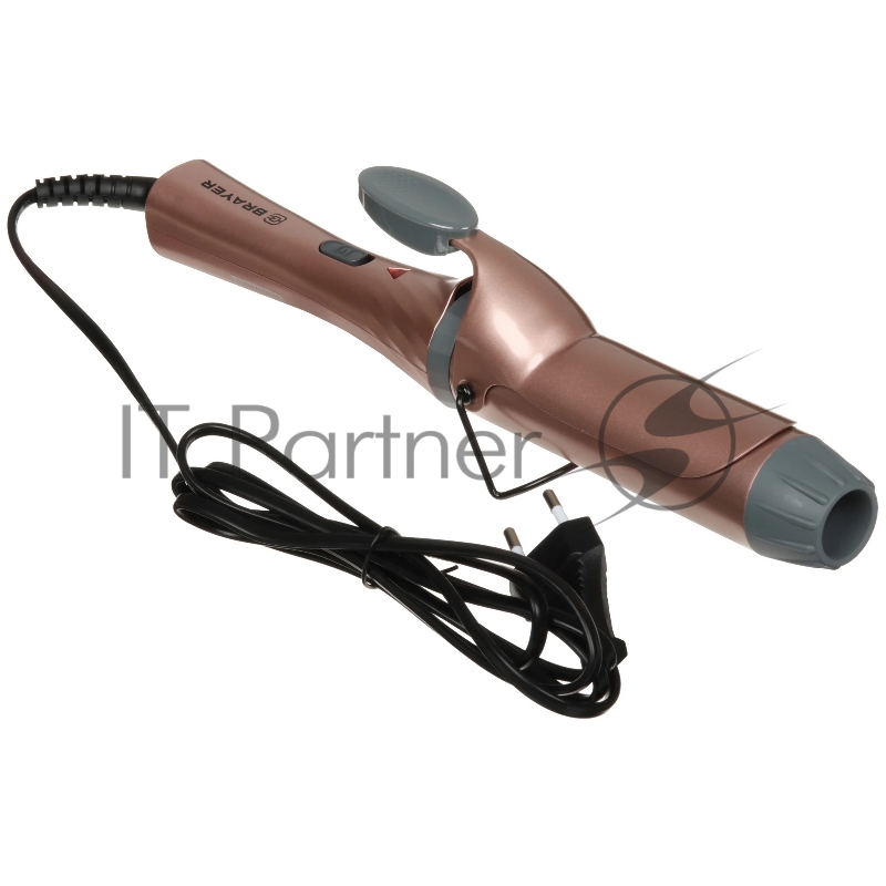 Электрощипцы BRAYER BR3210, 80 Вт, 38 мм, PTC Heating, t. 200, фиксация, шнур 1,8 м
