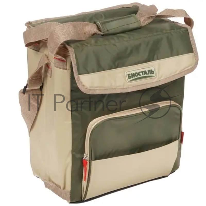 Сумка-холодильник BIOSTAL TC-20G КЕМПИНГ цвет ЗЕЛЕНАЯ ТАЙГА, 20л
