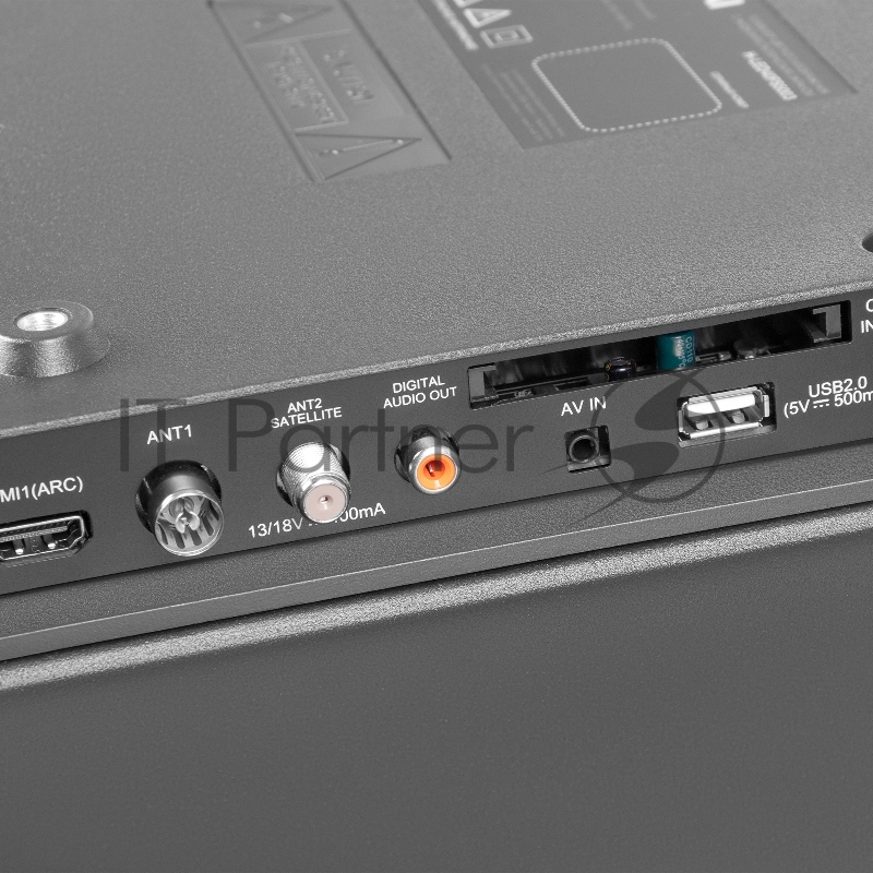 Телевизор LED Hyundai 40 H-LED40FS5003 Яндекс.ТВ черный FULL HD 60Hz DVB-T DVB-T2 DVB-C DVB-S DVB-S2 USB WiFi Smart TV (RUS)