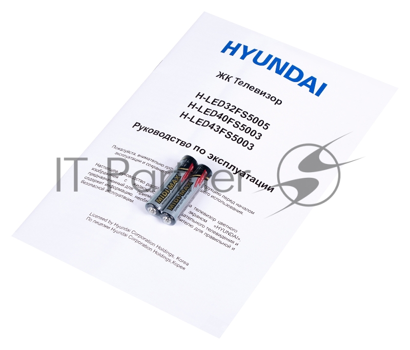 Телевизор LED Hyundai 40 H-LED40FS5003 Яндекс.ТВ черный FULL HD 60Hz DVB-T DVB-T2 DVB-C DVB-S DVB-S2 USB WiFi Smart TV (RUS)
