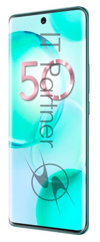 Смартфон Honor 50 128Gb 6Gb зеленый моноблок 3G 4G 6.78 1080x2388 Android 11 24Mpix 802.11 a/b/g/n/ac NFC GPS GSM900/1800 GSM1900