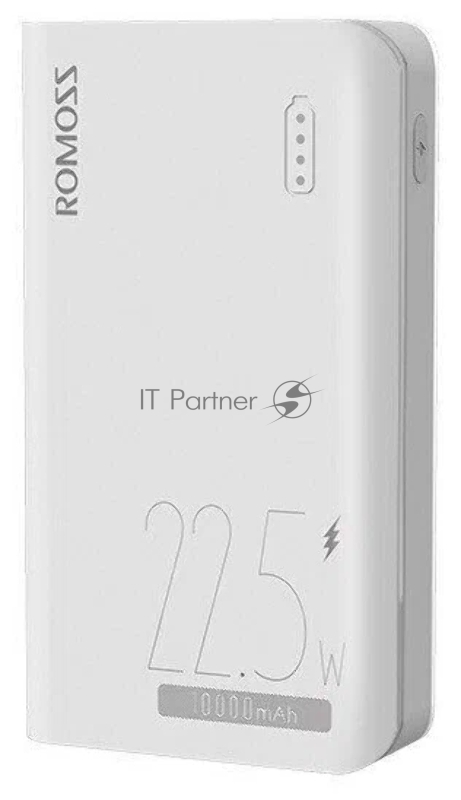 Мобильный аккумулятор Romoss Sense4SF 10000mAh 3A PD 4xUSB черный