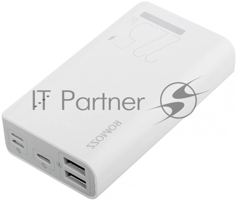 Мобильный аккумулятор Romoss Sense4SF 10000mAh 3A PD 4xUSB черный