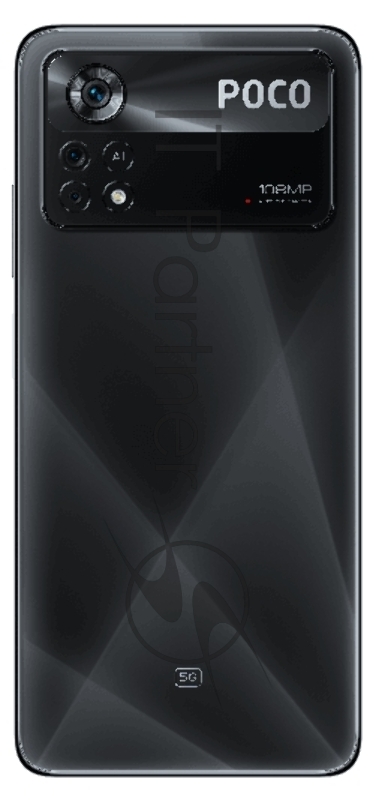 Смартфон Xiaomi Poco X4 Pro 5G 256Gb 8Gb черный моноблок 3G 4G 2Sim 6.67 1080x2400 Android 11 108Mpix 802.11 a/b/g/n/ac NFC GPS GSM900/1800 GSM1900 TouchSc Ptotect A-GPS microSD max1024Gb
