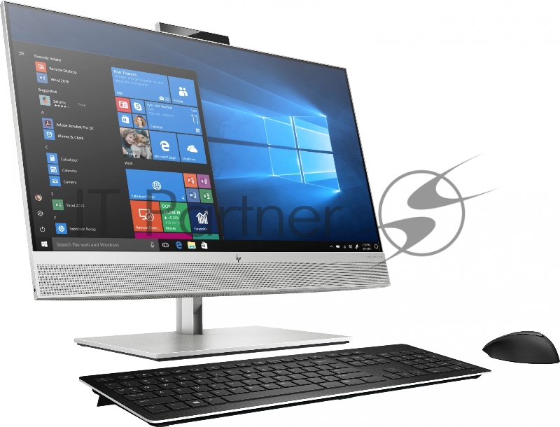Моноблок HP EliteOne 800 G6 23.8 i7 10700 (2.9) 16Gb SSD256Gb UHDG 630 Windows 10 Professional 64 GbitEth клавиатура мышь Cam серебристый 1920x1080
