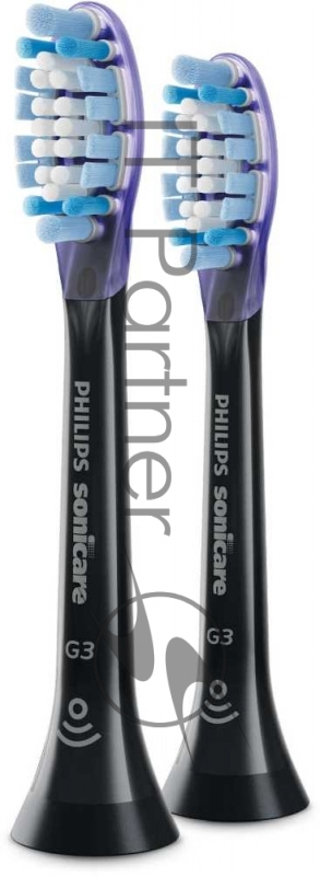 Насадка для зубных щеток Philips Sonicare HX9052/33 (упак.:2шт) 2 Series/Plaque Defense, 3 Series, DiamondClean/Smart, EasyClean, Essence+, FlexCare/Platinum/Platinum Connected/+, For Kids, HealthyWhite/+, PowerUp, ProtectiveClean